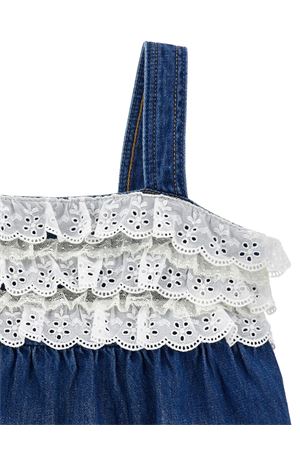 Denim Top with Trimmings PHILOSOPHY KIDS | I9G30170330062